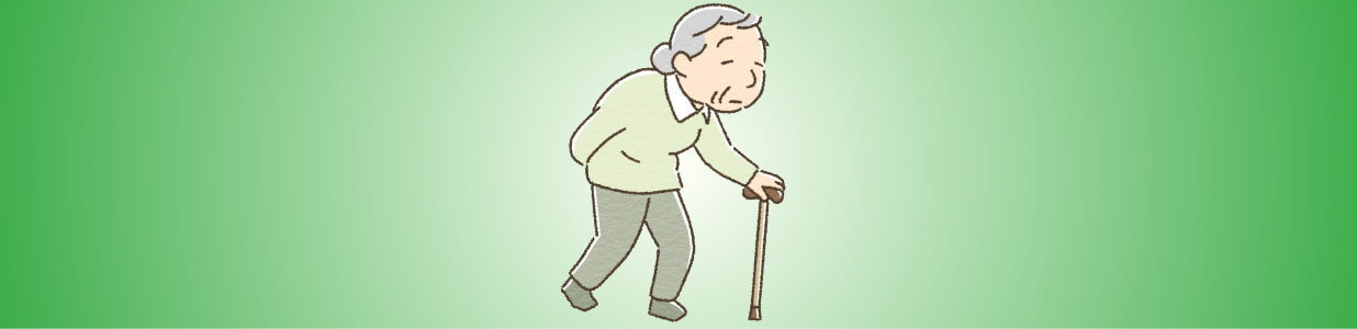 徘徊するおばあちゃん